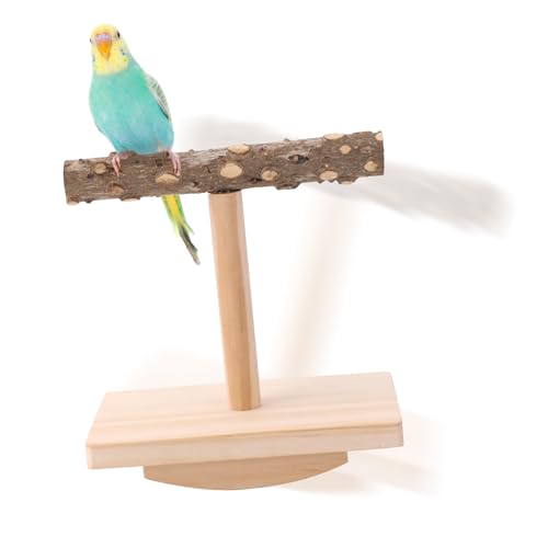 BOXOB Vogel Sitzstange, Holz Vogelspielplatz Beschäftigungsspielzeug Abnehmbar Papageien Sitzstangen Vogelkäfigzubehör für Hausvögel Nymphensittiche Sittiche Wellensittiche Unzertrennliche BOXOB Vogel Sitzstange, Holz Vogelspielplatz Beschäftigungsspielzeug Abnehmbar Papageien Sitzstangen Vogelkäfigzubehör für Hausvögel Nymphensittiche Sittiche Wellensittiche Unzertrennliche von BOXOB