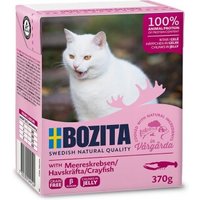 BOZITA Häppchen in Gelee 6x370g Meereskrebse von BOZITA