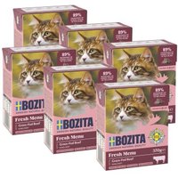 BOZITA Häppchen in Gelee 6x370g Rinderhack von BOZITA