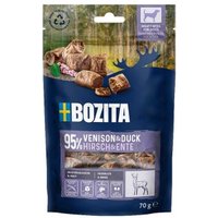 BOZITA Meaty Bites Hundesnack Hirsch und Ente 2x70 g von BOZITA