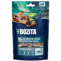 BOZITA Meaty Bites Hundesnack Rentier und Ente 2x70 g BOZITA Meaty Bites Hundesnack Rentier und Ente 2x70 g von BOZITA