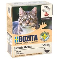 BOZITA Nassfutter Katze, Adult, Häppchen in Sauce Ente 6x370 g BOZITA Nassfutter Katze, Adult, Häppchen in Sauce Ente 6x370 g von BOZITA