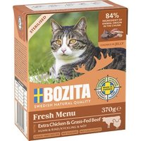 BOZITA Nassfutter Katze Sterilised Häppchen in Gelee mit Huhn & Rind 6x370 g BOZITA Nassfutter Katze Sterilised Häppchen in Gelee mit Huhn & Rind 6x370 g von BOZITA