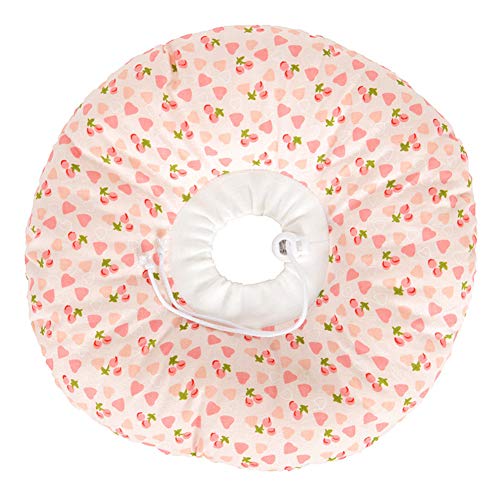 BOduShang Halskrause Katzen Schutzkragen Cat Recovery Collar Medizinische Halsbänder für Hunde Katzenkegel Hundekopfkegel Kegel für Hunde pink,37 von BOduShang