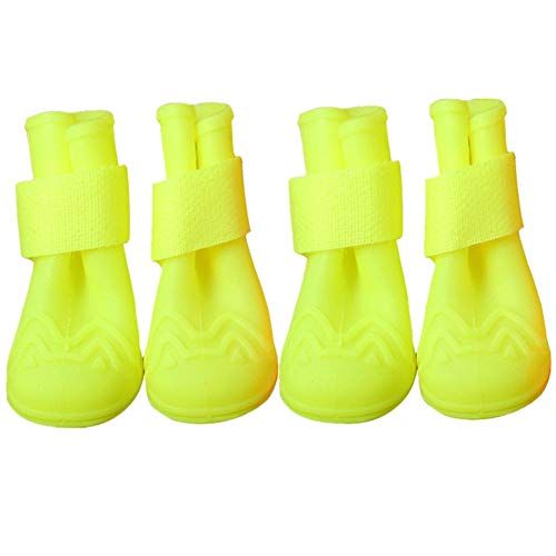 BOduShang Hundeschuhe Schutz Hunde Schneeschuhe rutschfest Schneeschuhe FüR Hunde Wasserdicht Hunde Schuhe Schnee for Drinnen Draussen Spaziergang Mit Dem Hund Reise Green,#3 BOduShang Hundeschuhe Schutz Hunde Schneeschuhe rutschfest Schneeschuhe FüR Hunde Wasserdicht Hunde Schuhe Schnee for Drinnen Draussen Spaziergang Mit Dem Hund Reise Green,#3 von BOduShang