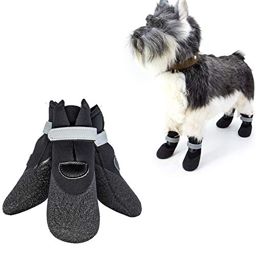 BOduShang Hundeschuhe rutschfest Hunde Schneeschuhe SchüTze Die Pfote Schneeschuhe FüR Hunde Hundeschuhe Pfotenschutz for Drinnen Draussen Spaziergang Mit Dem Hund #5 BOduShang Hundeschuhe rutschfest Hunde Schneeschuhe SchüTze Die Pfote Schneeschuhe FüR Hunde Hundeschuhe Pfotenschutz for Drinnen Draussen Spaziergang Mit Dem Hund #5 von BOduShang