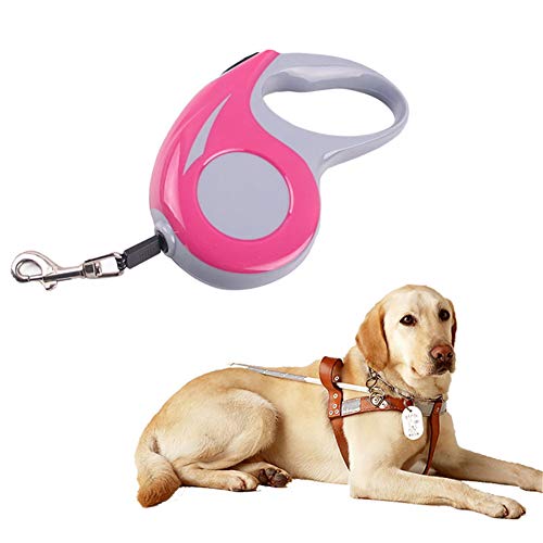 BOduShang Laufleine FüR Hunde Hundegeschirr Kleine Hunde Schleppleine FüR Kleine Hunde Hundegeschirr Welpen Lederleine Hund for Kleine Mittlere Und GroßE Hunde red,3m von BOduShang