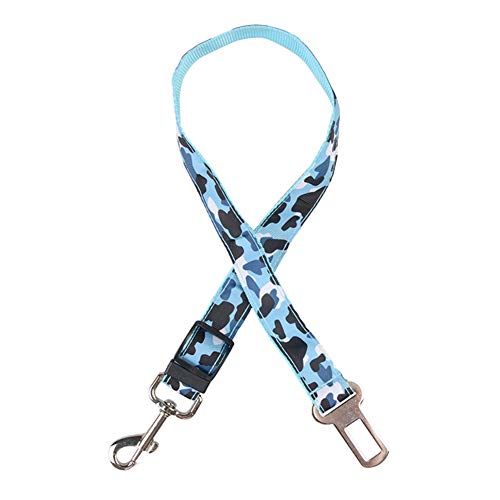 BOduShang Sicherheitsgeschirr Hund Hundeleinen Schleppleine FüR Kleine Hunde Hundeleine Leder Anschnallgurt Hund Auto for Kleine, Mittlere Und GroßE Hunde Auto Blue BOduShang Sicherheitsgeschirr Hund Hundeleinen Schleppleine FüR Kleine Hunde Hundeleine Leder Anschnallgurt Hund Auto for Kleine, Mittlere Und GroßE Hunde Auto Blue von BOduShang