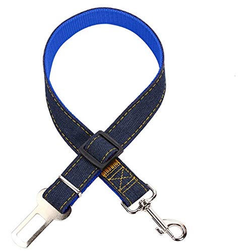 BOduShang Sicherheitsgeschirr Hund Hundeleinen Schleppleine FüR Kleine Hunde Hundeleine Leder Anschnallgurt Hund Auto for Kleine, Mittlere Und GroßE Hunde Auto Blue BOduShang Sicherheitsgeschirr Hund Hundeleinen Schleppleine FüR Kleine Hunde Hundeleine Leder Anschnallgurt Hund Auto for Kleine, Mittlere Und GroßE Hunde Auto Blue von BOduShang