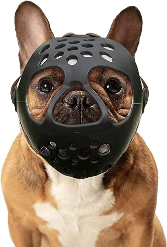 Maulkorb für Hunde mit kurzem Maulkorb für kleine, mittlere und große Hunde,Weicher Silikon-Maulkorb für Hunde,Verstellbarer Atmungsaktiver Maulkorb für Hunde,Anti-Knabbern, Kauen, Bellen,M Maulkorb für Hunde mit kurzem Maulkorb für kleine, mittlere und große Hunde,Weicher Silikon-Maulkorb für Hunde,Verstellbarer Atmungsaktiver Maulkorb für Hunde,Anti-Knabbern, Kauen, Bellen,M von BPILOT
