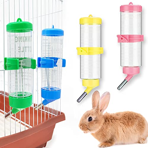 2 x Spender für Hamster, kleine Tiere, Wasser, Kunststoff, Hänge, automatische Trinkflasche, mit 2 Kugeln, zufällige Farbe (L) BPS-6520 x 2 von BPS BUENA PET SHOP