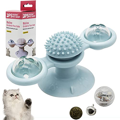 BPS BPS-10510 Windmühle, interaktives Spielzeug für Katzen, zum Kauen und Zähneputzen BPS BPS-10510 Windmühle, interaktives Spielzeug für Katzen, zum Kauen und Zähneputzen von BPS BUENA PET SHOP