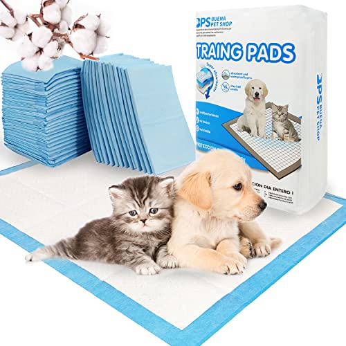 BPS BPS-2167*01 Hygienematte für Haustiere, 20 Stück, sehr saugfähig, 60 x 60 cm von BPS BUENA PET SHOP