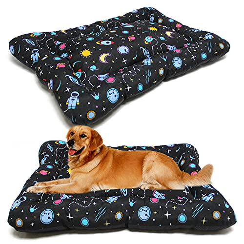 BPS BPS-14095UN Matte für Hunde, Katzen, Bett, Haustiere, rutschfest, Größe S/M/L, tragbar, Matratze, Sofa, Kissen weich (M: 87 x 67 cm, Universum) von BPS BUENA PET SHOP