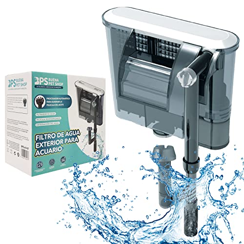 BPS (R) BPS-6021 Professioneller Aquariumfilter, extern, energiesparend (3,2 W, 290 l/Std) von BPS BUENA PET SHOP