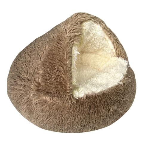 BQWXIEC Olvys Cocoon Hundebett, Cocoon Hundebett, Cocoon Haustierbett für Hunde, Katzenkokonbett, beruhigendes Haustierbett, 66 cm, Khaki BQWXIEC Olvys Cocoon Hundebett, Cocoon Hundebett, Cocoon Haustierbett für Hunde, Katzenkokonbett, beruhigendes Haustierbett, 66 cm, Khaki von BQWXIEC