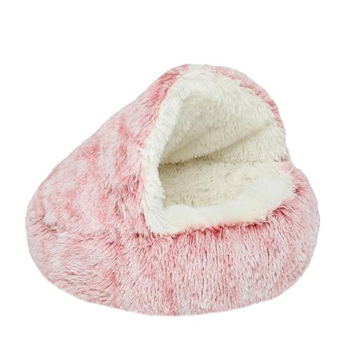 BQWXIEC Olvys Cocoon Hundebett, Cocoon Hundebett, Cocoon Haustierbett für Hunde, Katzenkokonbett, beruhigendes Haustierbett, 66 cm, Rosa BQWXIEC Olvys Cocoon Hundebett, Cocoon Hundebett, Cocoon Haustierbett für Hunde, Katzenkokonbett, beruhigendes Haustierbett, 66 cm, Rosa von BQWXIEC