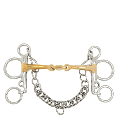 BR Baby-Pelham-Gebiss doppelt gebrochen Soft Contact 14 mm BR Baby-Pelham-Gebiss doppelt gebrochen Soft Contact 14 mm von BR