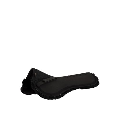 BR Sattelpad mit Lammfell Gr. Warmblut (Schwarz-Schwarz) von BR