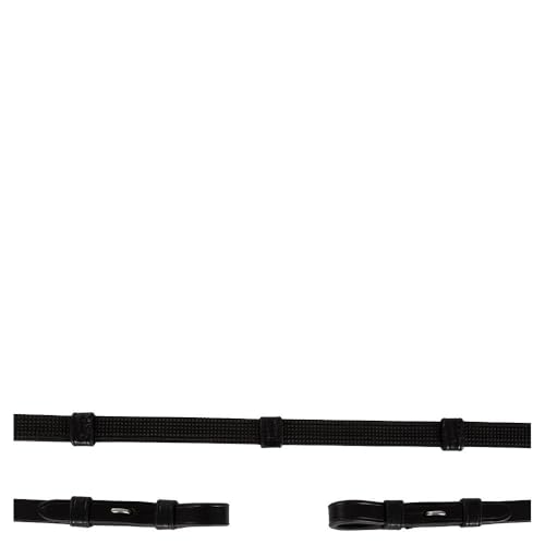 BR Shetland Zügel mit Grip und Lederstegen von BR