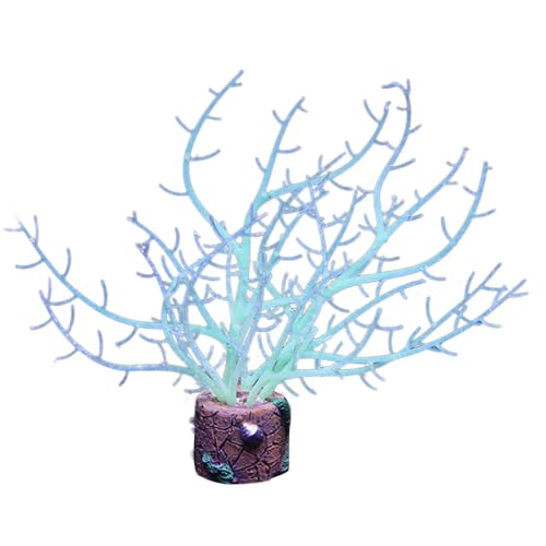 BRABOSTON Aquarium-Dekoration, Pflanzenornamente, bunte Wasserpflanzen, Aquarium-Ornamente, leuchtet im Dunkeln, künstliche Baum-Optik, Aquarium-Ornamente BRABOSTON Aquarium-Dekoration, Pflanzenornamente, bunte Wasserpflanzen, Aquarium-Ornamente, leuchtet im Dunkeln, künstliche Baum-Optik, Aquarium-Ornamente von BRABOSTON