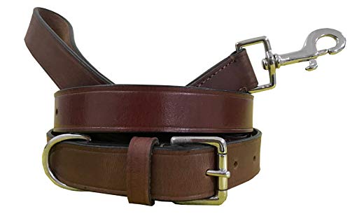 BRADLEY CROMPTON Hundehalsband und Leine aus echtem Leder, Größe M BRADLEY CROMPTON Hundehalsband und Leine aus echtem Leder, Größe M von BRADLEY CROMPTON