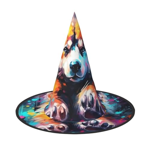 BREAUX Hundekostüm mit Pfotenabdruck, Halloween-Hexen- und Zaubererhut, Hexenkostüm für Themendekoration, Halloween-Party BREAUX Hundekostüm mit Pfotenabdruck, Halloween-Hexen- und Zaubererhut, Hexenkostüm für Themendekoration, Halloween-Party von BREAUX