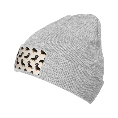 BREAUX Strickmütze mit Dackel-Motiv, warmes und modisches Accessoire, passend für Outdoor-Aktivitäten BREAUX Strickmütze mit Dackel-Motiv, warmes und modisches Accessoire, passend für Outdoor-Aktivitäten von BREAUX