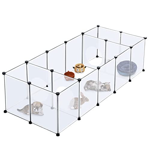 BRIAN & DANY 18 Platten Freigehege für Kaninchen Hasen Meerschweinchen Welpenauslauf, 148 x 75 x 48 cm BRIAN & DANY 18 Platten Freigehege für Kaninchen Hasen Meerschweinchen Welpenauslauf, 148 x 75 x 48 cm von BRIAN & DANY