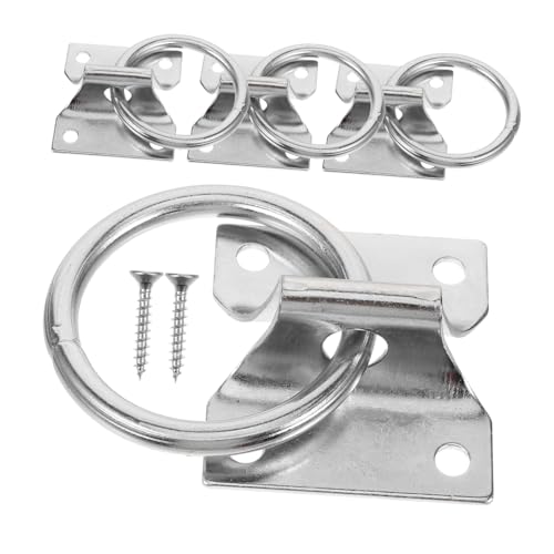 BRIGHTFUFU 4Stücke Tragbarer Anbindering für Pferde Sicherer Anbindering mit Elegantem Design für Stall und Transport Langlebiges und Verschleißfestes Zubehör für Pferdeliebhaber BRIGHTFUFU 4Stücke Tragbarer Anbindering für Pferde Sicherer Anbindering mit Elegantem Design für Stall und Transport Langlebiges und Verschleißfestes Zubehör für Pferdeliebhaber von BRIGHTFUFU
