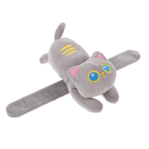 BRIGHTFUFU Plüsch Tier Slap Armband Für Partys Weiches Und Sicheres Handgelenkspielzeug Tiermotiv Mit Katzen-Design Für Besondere Anlässe Für Katzenliebhaber von BRIGHTFUFU
