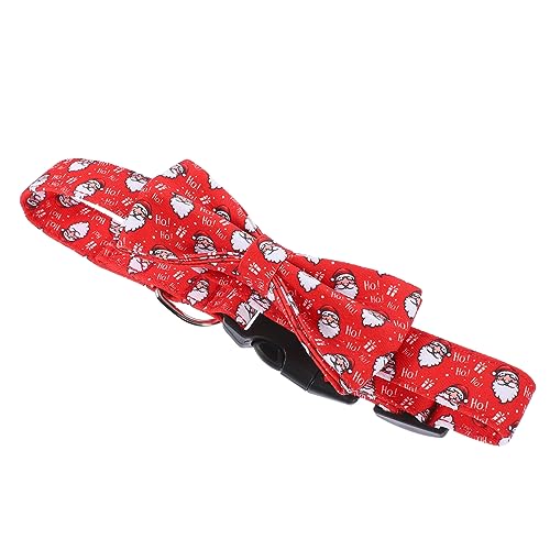 BRIGHTFUFU Luxuriöses Hunde-/katzenhalsband mit Schleife Wiederverwendbar für Fotos Weihnachten Geburtstage und Hochzeiten von BRIGHTFUFU