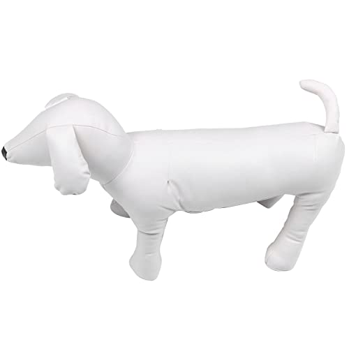 BRIODY Leder Hund Schaufensterpuppen Stehend Stellung Hund Modelle Spielzeug Haustier Tier Geschaeft Schaufensterpuppe L von BRIODY