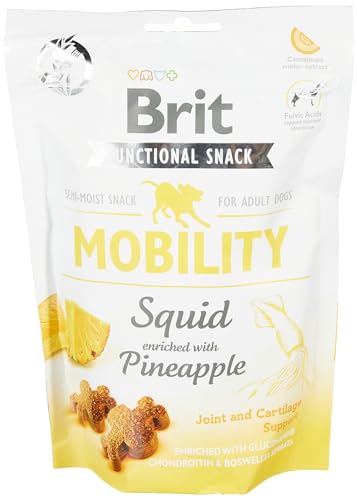 Brit Care Functional Snack Mobility Squid Kalmary Ananas 150g von Brit