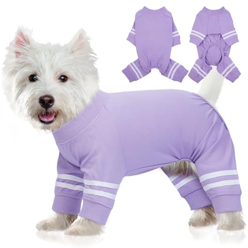 BRKURLEG Hunde-Pyjama, weiches Material, dehnbar, für kleine Hunde, Einteiler, 4 Beine, Einteiler, Pjs, Kleidung für Welpen und Katzen, Hunde-Genesungsanzug, atmungsaktiv, für Jungen und Mädchen BRKURLEG Hunde-Pyjama, weiches Material, dehnbar, für kleine Hunde, Einteiler, 4 Beine, Einteiler, Pjs, Kleidung für Welpen und Katzen, Hunde-Genesungsanzug, atmungsaktiv, für Jungen und Mädchen von BRKURLEG