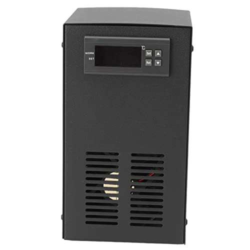 BROLEO Aquarium-Kühler, Elektronischer Aquarium-Wasserkühler für Meerwassertank (EU-Stecker) von BROLEO