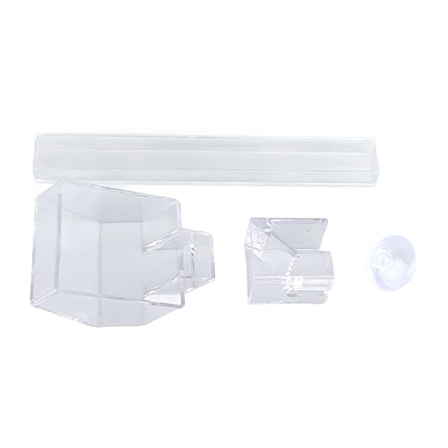 BROLEO Futterröhre für Fische, niedlich, transparent, Acryl, Garnelen-Futterröhre für Aquarien BROLEO Futterröhre für Fische, niedlich, transparent, Acryl, Garnelen-Futterröhre für Aquarien von BROLEO