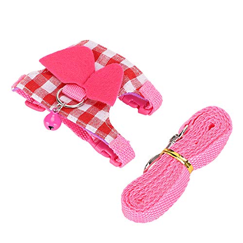 Weste, Leinen-Set für Kleintiere, Haustiergeschirr, kleines Kaninchen, Chinchilla für Frettchen, Eichhörnchen, Größe M Weste, Leinen-Set für Kleintiere, Haustiergeschirr, kleines Kaninchen, Chinchilla für Frettchen, Eichhörnchen, Größe M von BROLEO