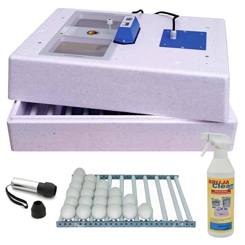 BRUJA Brutmaschine Modell 3000 für Hühner/Enten mit vollautomatischer Wendung (Hühner/Enten-Set) BRUJA Brutmaschine Modell 3000 für Hühner/Enten mit vollautomatischer Wendung (Hühner/Enten-Set) von BRUJA