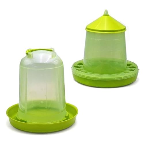 Stülptränke 5 Liter und Futterautomat 4 kg ohne Füße im Set (Lemon, ohne Füße) Stülptränke 5 Liter und Futterautomat 4 kg ohne Füße im Set (Lemon, ohne Füße) von BRUJA