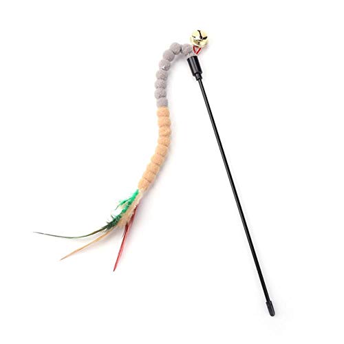 BSDIHRIWEJFHSIE 1PC 5Pcs Cat Toys Weiche Bunte Katze Feder Bell Rod Spielzeug für Katze Kätzchen Lustiges Spielen Interaktives Spielzeug Haustier Katze Supplies-M 28cm 1pc, Vereinigtes Königreich BSDIHRIWEJFHSIE 1PC 5Pcs Cat Toys Weiche Bunte Katze Feder Bell Rod Spielzeug für Katze Kätzchen Lustiges Spielen Interaktives Spielzeug Haustier Katze Supplies-M 28cm 1pc, Vereinigtes Königreich von BSDIHRIWEJFHSIE