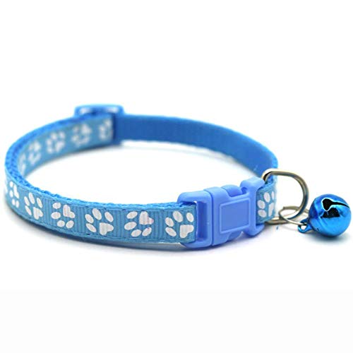 BSDIHRIWEJFHSIE 1Pc Pet Toy Training genannt Abendessen Small Bell Footprint Ring Katzenspielzeug für Pet Call Pet Produkte Cat Interactive Treat Toy-1Pc SkyBlue Collar, China BSDIHRIWEJFHSIE 1Pc Pet Toy Training genannt Abendessen Small Bell Footprint Ring Katzenspielzeug für Pet Call Pet Produkte Cat Interactive Treat Toy-1Pc SkyBlue Collar, China von BSDIHRIWEJFHSIE