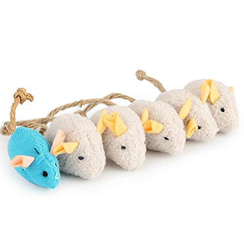 BSDIHRIWEJFHSIE 6pcs / Lot Mix Haustier Spielzeug Mäuse Katzen Spielzeug Spaß Plüsch Maus Katzenspielzeug Für Kätzchen-B Stil 6pcs BSDIHRIWEJFHSIE 6pcs / Lot Mix Haustier Spielzeug Mäuse Katzen Spielzeug Spaß Plüsch Maus Katzenspielzeug Für Kätzchen-B Stil 6pcs von BSDIHRIWEJFHSIE