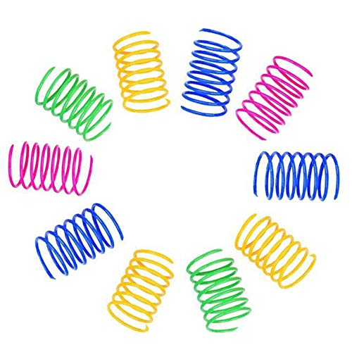 BSDIHRIWEJFHSIE Cat Spring Toys Kreative lustige Plastikspule Kätzchenspielzeug Katze Interaktives Spielzeug Haustierbedarf Zufällige Farbe-1 Satz, 10 Stück Zufällige Farbe BSDIHRIWEJFHSIE Cat Spring Toys Kreative lustige Plastikspule Kätzchenspielzeug Katze Interaktives Spielzeug Haustierbedarf Zufällige Farbe-1 Satz, 10 Stück Zufällige Farbe von BSDIHRIWEJFHSIE