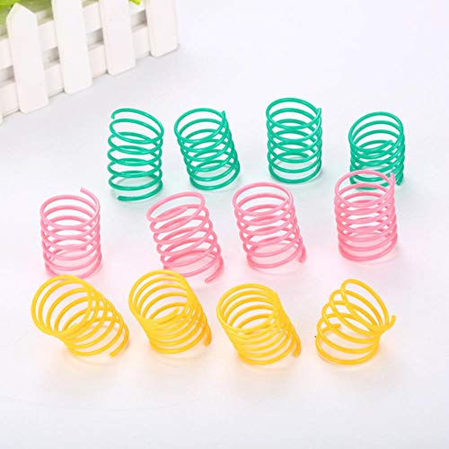 BSDIHRIWEJFHSIE Interaktives Spielzeug New Candy-Coloured Katzenspielzeug Kunststoff Spring Pet Interactive Training Supplies Farbe Random Spring Supplies Pet Toy-zufällige Farbe, 2 Stück, USA BSDIHRIWEJFHSIE Interaktives Spielzeug New Candy-Coloured Katzenspielzeug Kunststoff Spring Pet Interactive Training Supplies Farbe Random Spring Supplies Pet Toy-zufällige Farbe, 2 Stück, USA von BSDIHRIWEJFHSIE