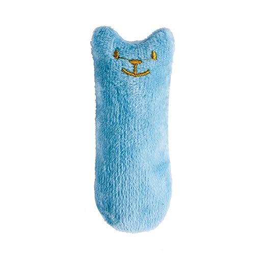 BSDIHRIWEJFHSIE Lustige Katze Haustier Spielzeug Molar Reinigung Katze liefert Mini Plüschtier Mode Gefüllte interaktive Haustier Begleiter Produkte-Blau BSDIHRIWEJFHSIE Lustige Katze Haustier Spielzeug Molar Reinigung Katze liefert Mini Plüschtier Mode Gefüllte interaktive Haustier Begleiter Produkte-Blau von BSDIHRIWEJFHSIE
