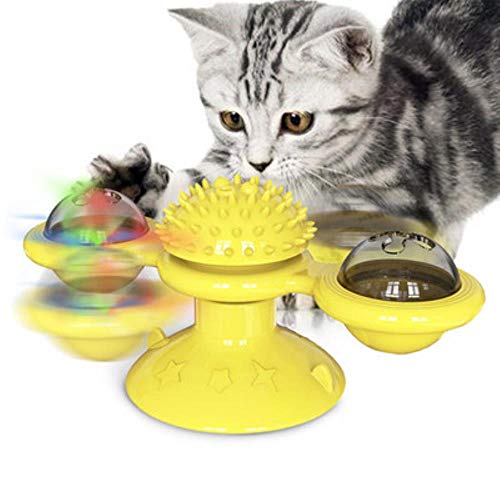 BSDIHRIWEJFHSIE Neues Haustier Spielzeug liefert Katzenspielzeug Plattenspieler necken Katze Stick Vent Balance Auto Haustier Sport Becher Frühling Mann-Plattenspieler gelb, 1 Ratten hinzufügen BSDIHRIWEJFHSIE Neues Haustier Spielzeug liefert Katzenspielzeug Plattenspieler necken Katze Stick Vent Balance Auto Haustier Sport Becher Frühling Mann-Plattenspieler gelb, 1 Ratten hinzufügen von BSDIHRIWEJFHSIE