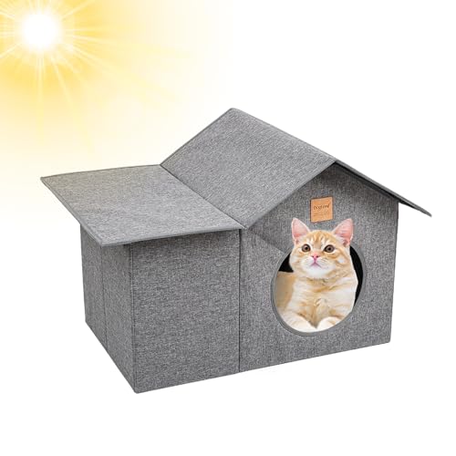 BSEID Hundehütte für den Innenbereich - Haustierhöhlenbett für den Innenbereich | Faltbares Kätzchenbett, Haustierhaus, warmes Welpenbett, Haustierhöhle, Bett für kleine und mittelgroße Katzen BSEID Hundehütte für den Innenbereich - Haustierhöhlenbett für den Innenbereich | Faltbares Kätzchenbett, Haustierhaus, warmes Welpenbett, Haustierhöhle, Bett für kleine und mittelgroße Katzen von BSEID