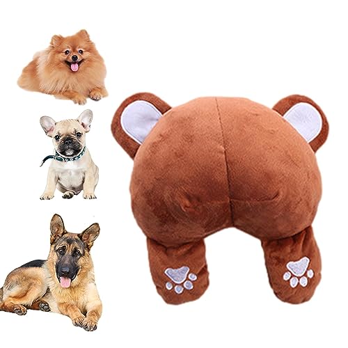 BSEID Hundespielzeug aus Plüsch, mit Quietschelement, beruhigende Beißpuppe für Welpen mit Sound, Anti-Stress-Spielzeug für Welpen, für Ausflüge, Tierhandlung, Haus, Wandern, Tierheim BSEID Hundespielzeug aus Plüsch, mit Quietschelement, beruhigende Beißpuppe für Welpen mit Sound, Anti-Stress-Spielzeug für Welpen, für Ausflüge, Tierhandlung, Haus, Wandern, Tierheim von BSEID