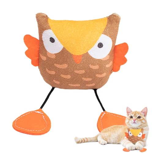 BSEID Kauspielzeug für Katzen - Katzenspielzeug in Cartoon-Form zum Selbstspielen - Katzenspielzeug, stimulierendes Spielzeug für Katzen, Spielzeug zum Zahnen von Kätzchen, Katzenzubehör BSEID Kauspielzeug für Katzen - Katzenspielzeug in Cartoon-Form zum Selbstspielen - Katzenspielzeug, stimulierendes Spielzeug für Katzen, Spielzeug zum Zahnen von Kätzchen, Katzenzubehör von BSEID